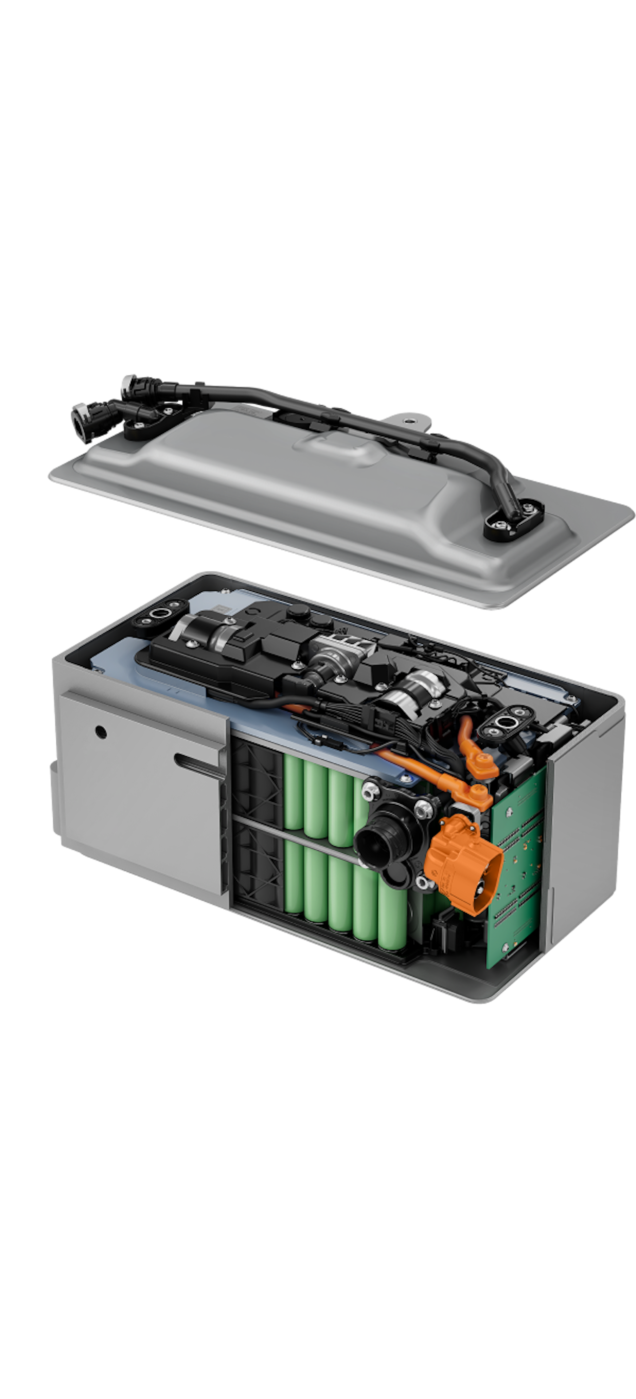 保时捷 911 carrera gts 中 400 v 动力蓄电池的技术图形