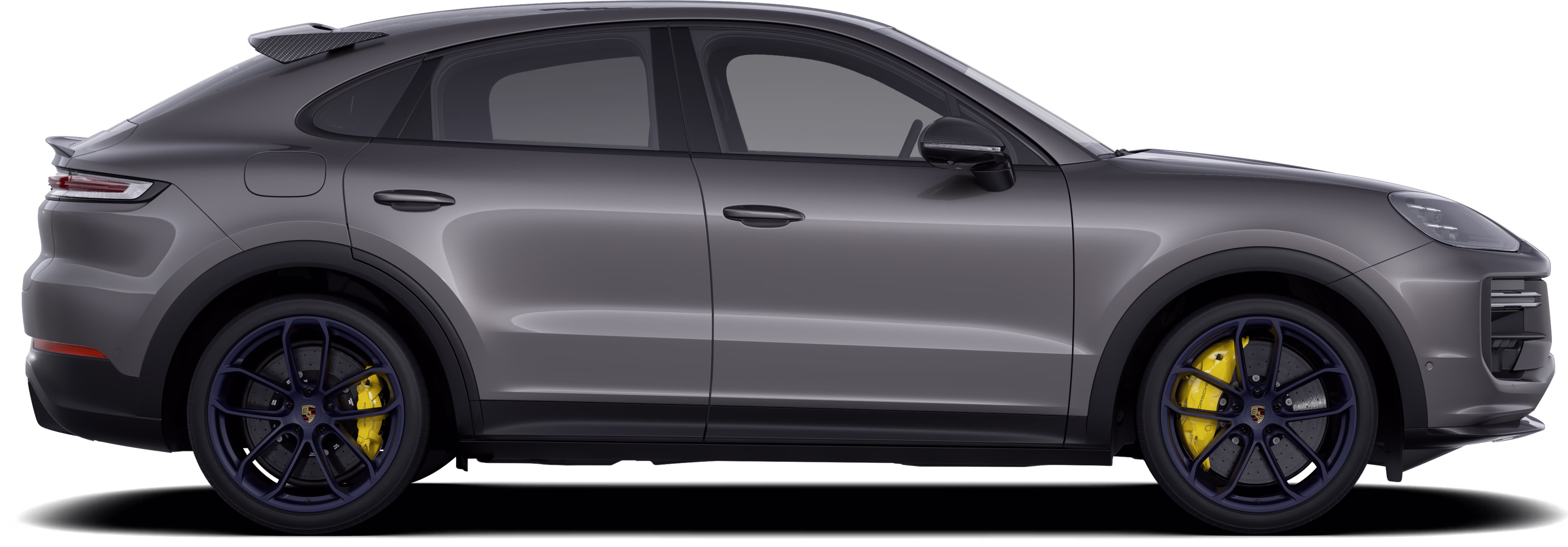 保时捷 Cayenne Turbo GT 的侧面照。