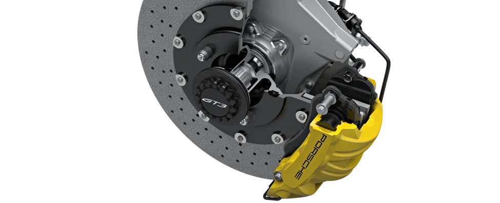 保时捷 911 GT3 with Touring Package 制动系统图片